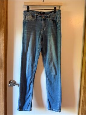 Earl Unlimited Light Blue Skinny Jeans with Pocket Embroidery